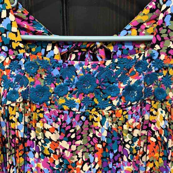 SHEIN Colorful Floral Blouse - Picture 2 of 4